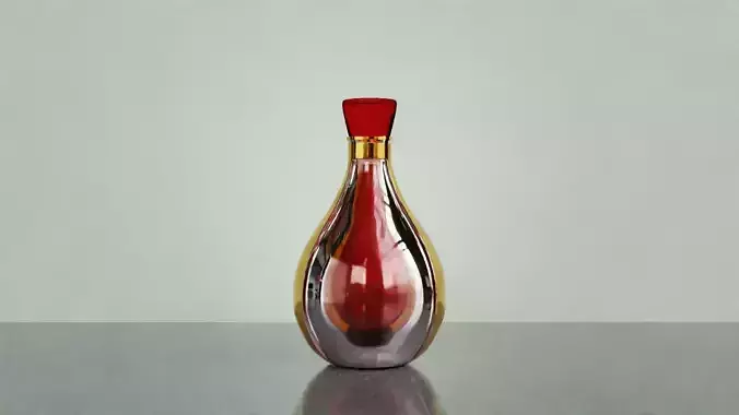 Stylized Perfume Bottle 