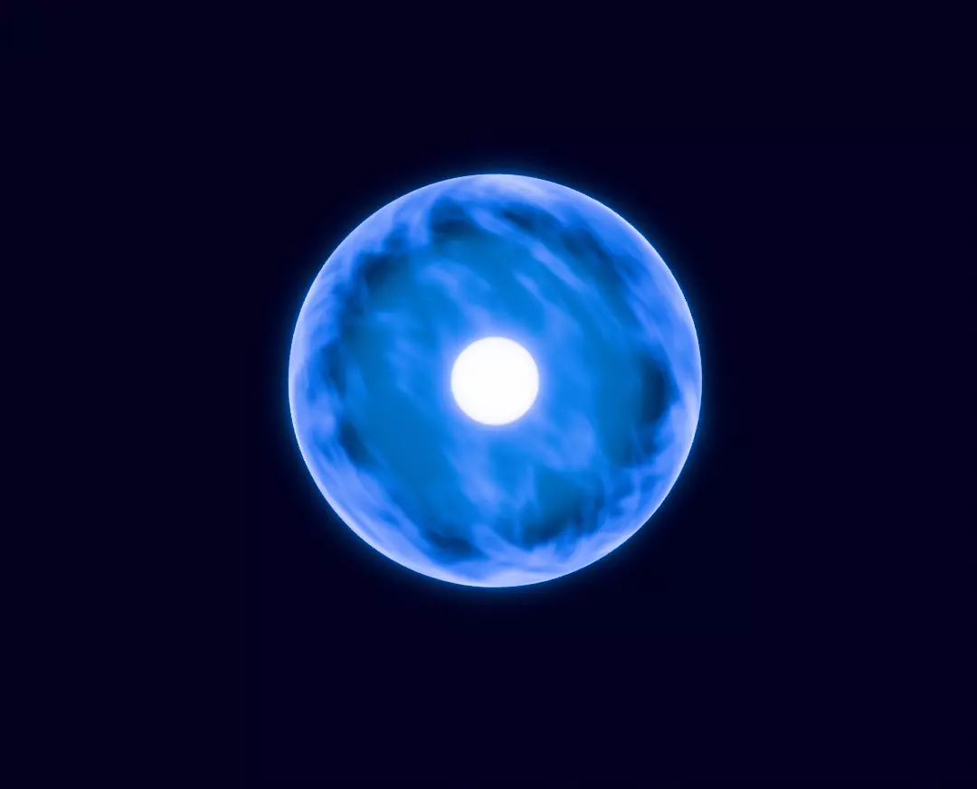 Energy ball Free 3D model