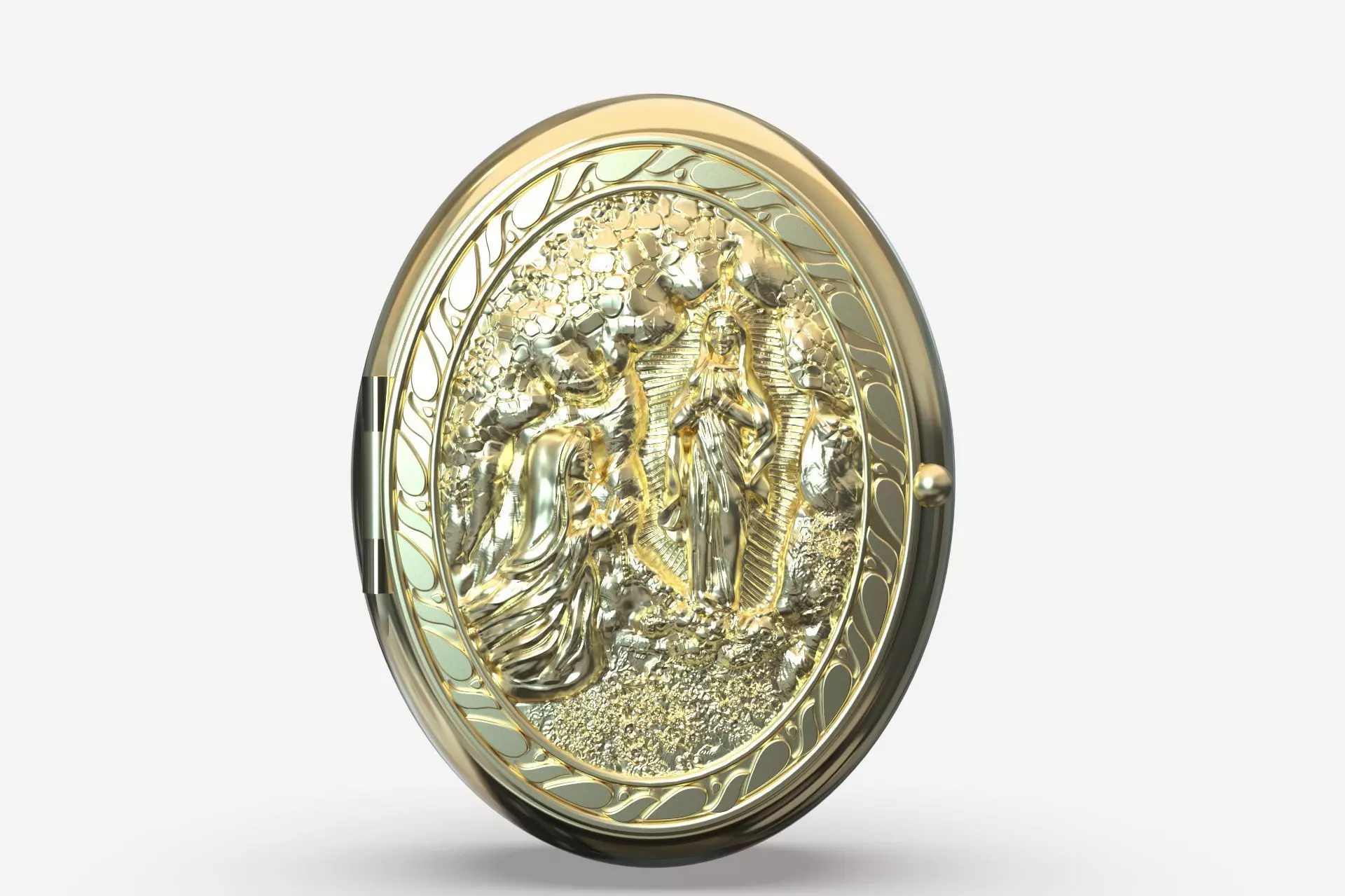 Feast Day of Our Lady of Lourdes box 3D print model_0