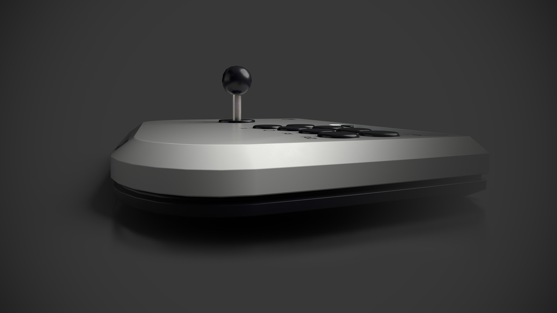 Arcade fighting mini Low-poly 3D model_7