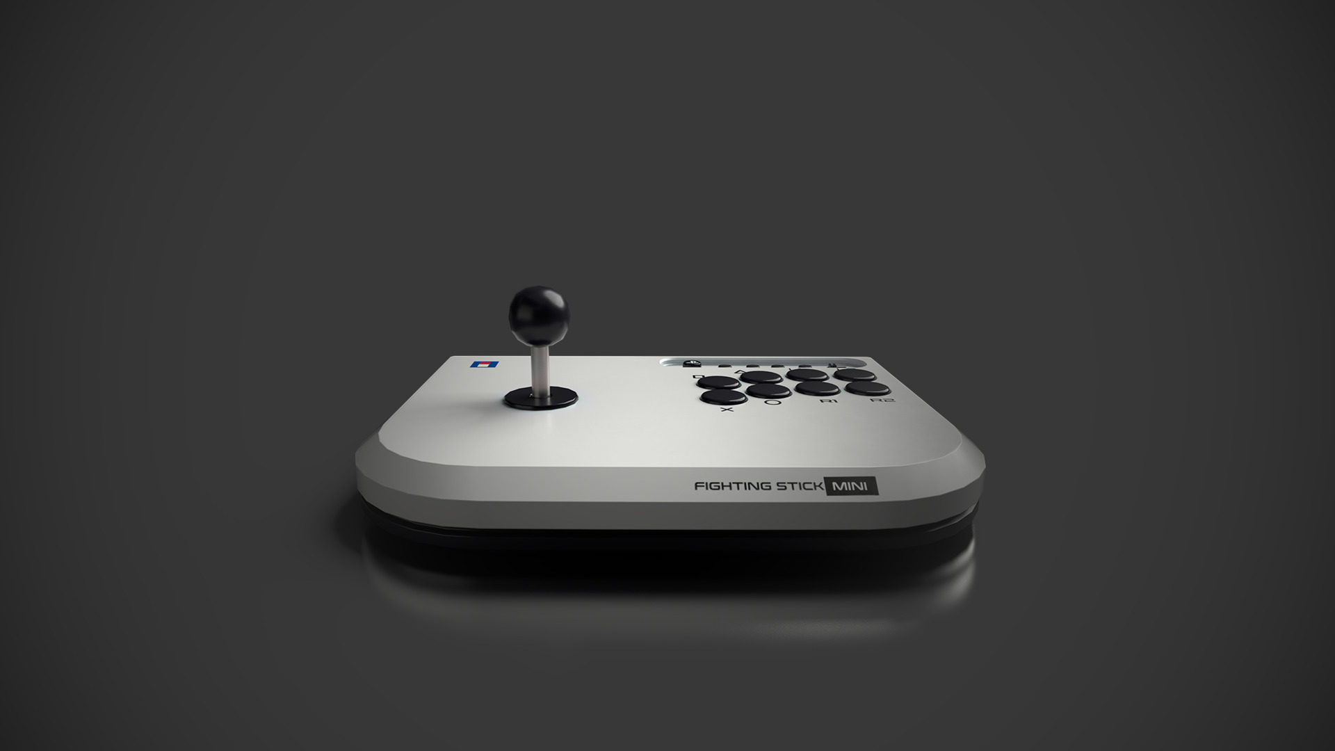 Arcade fighting mini Low-poly 3D model_6