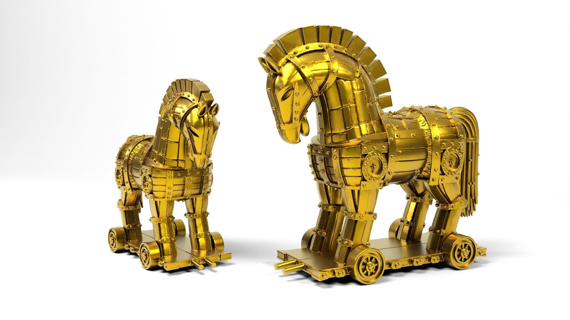 Trojan Horse 3D print model_8
