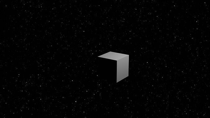 Space background  Free 3D model