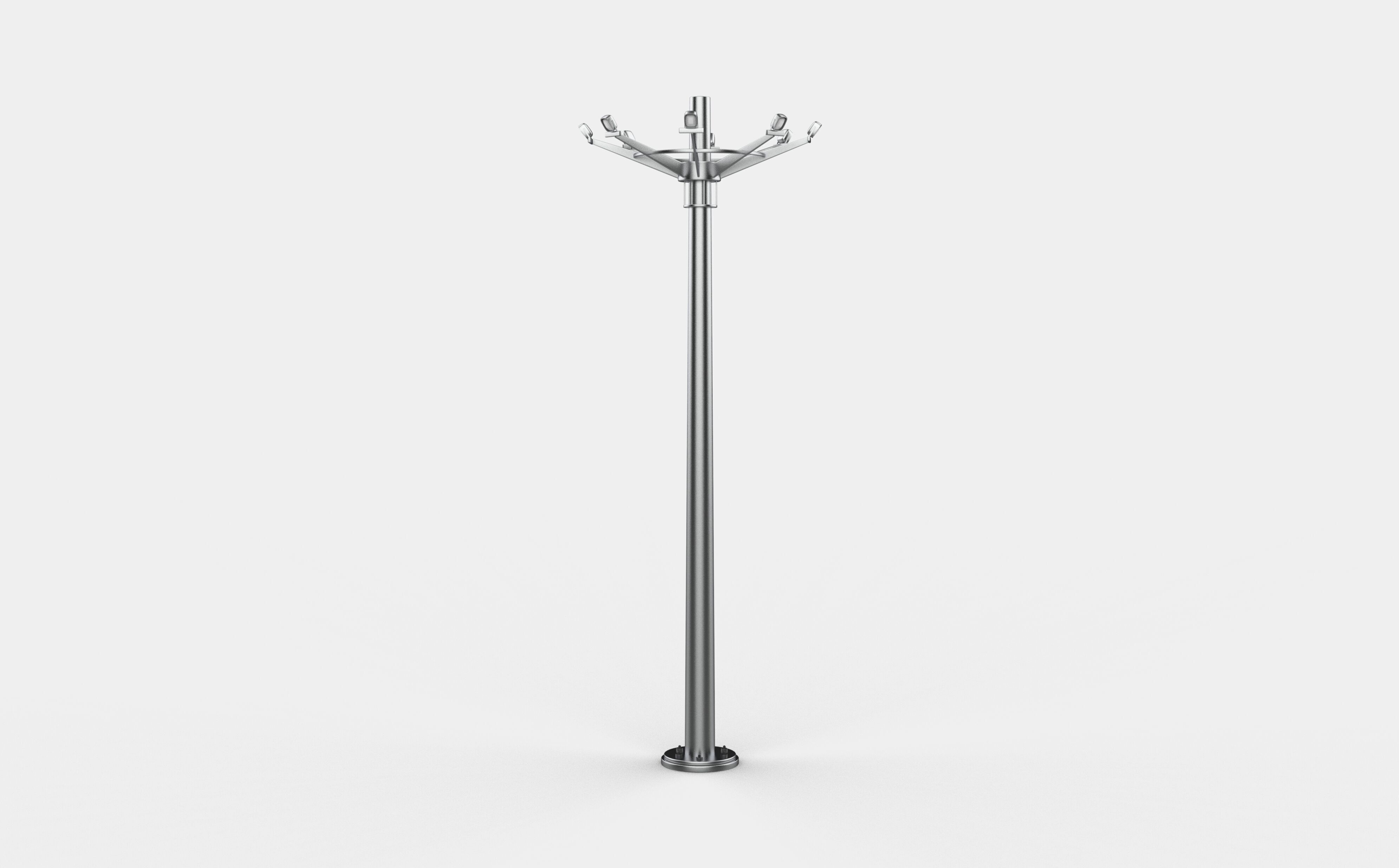 Stadium Light Tower  3D model_3