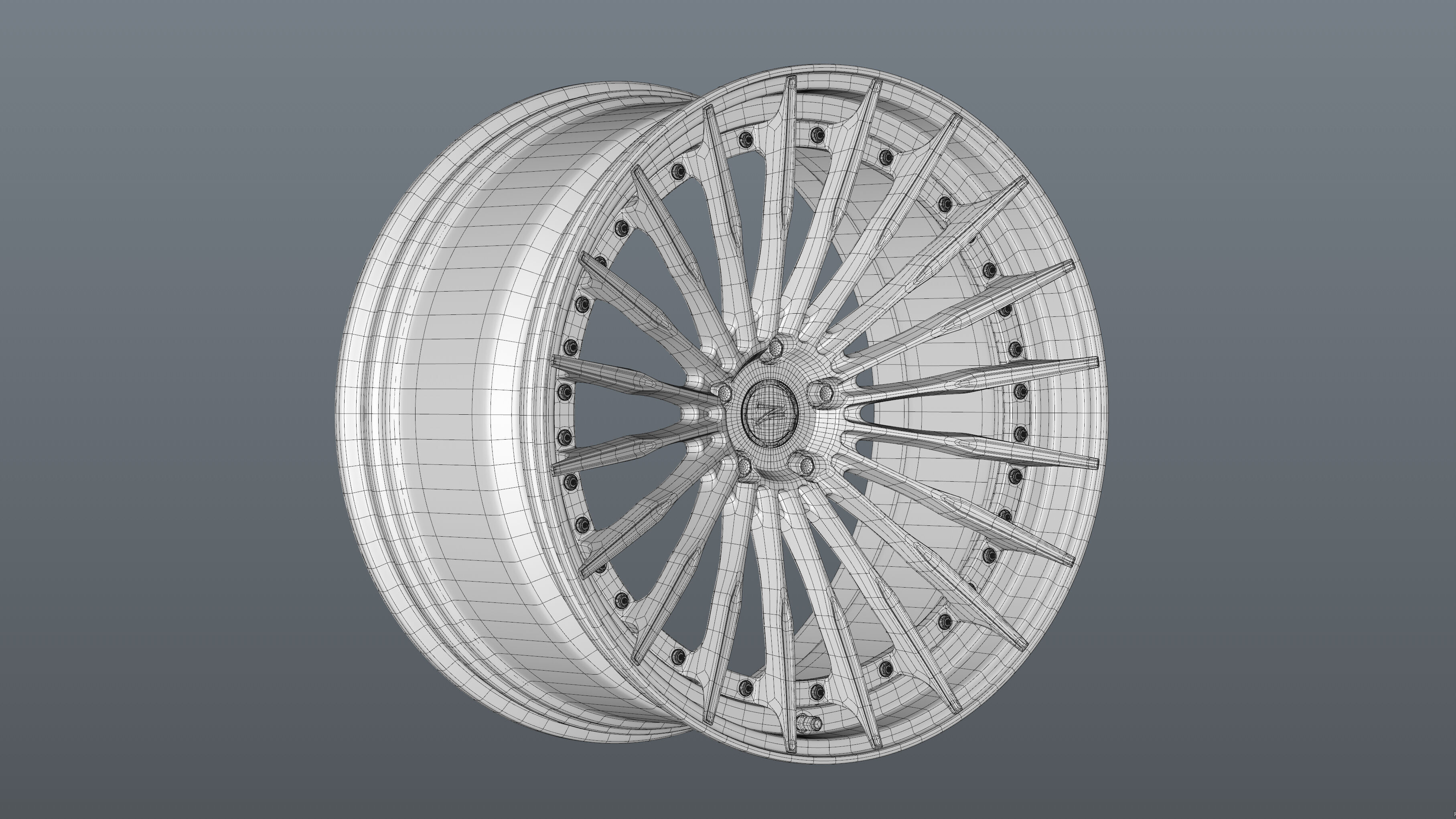 ZP MODULAR 2  DEEP CONCAVE 3D model_25