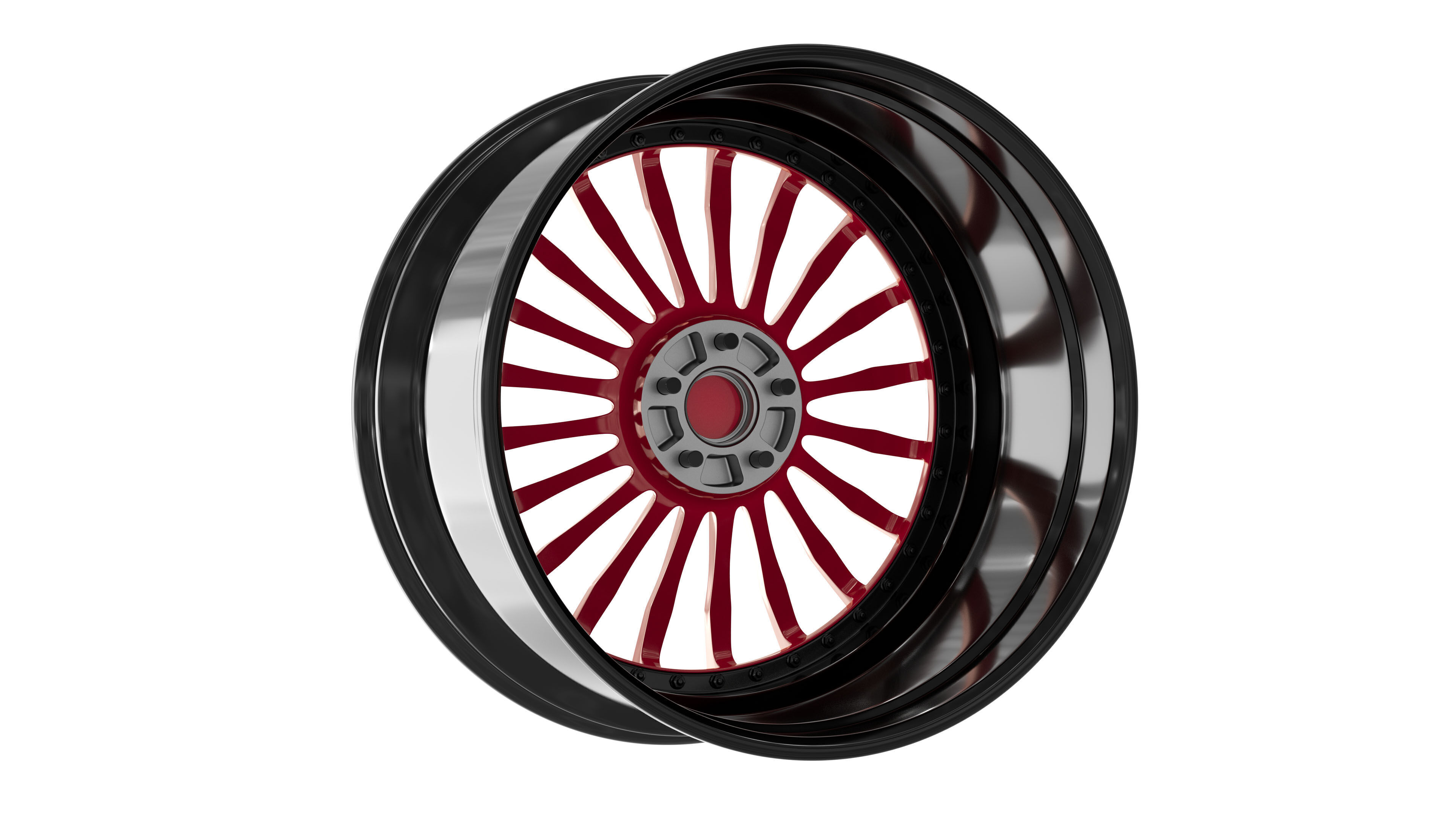 ZP MODULAR 2  DEEP CONCAVE 3D model_4