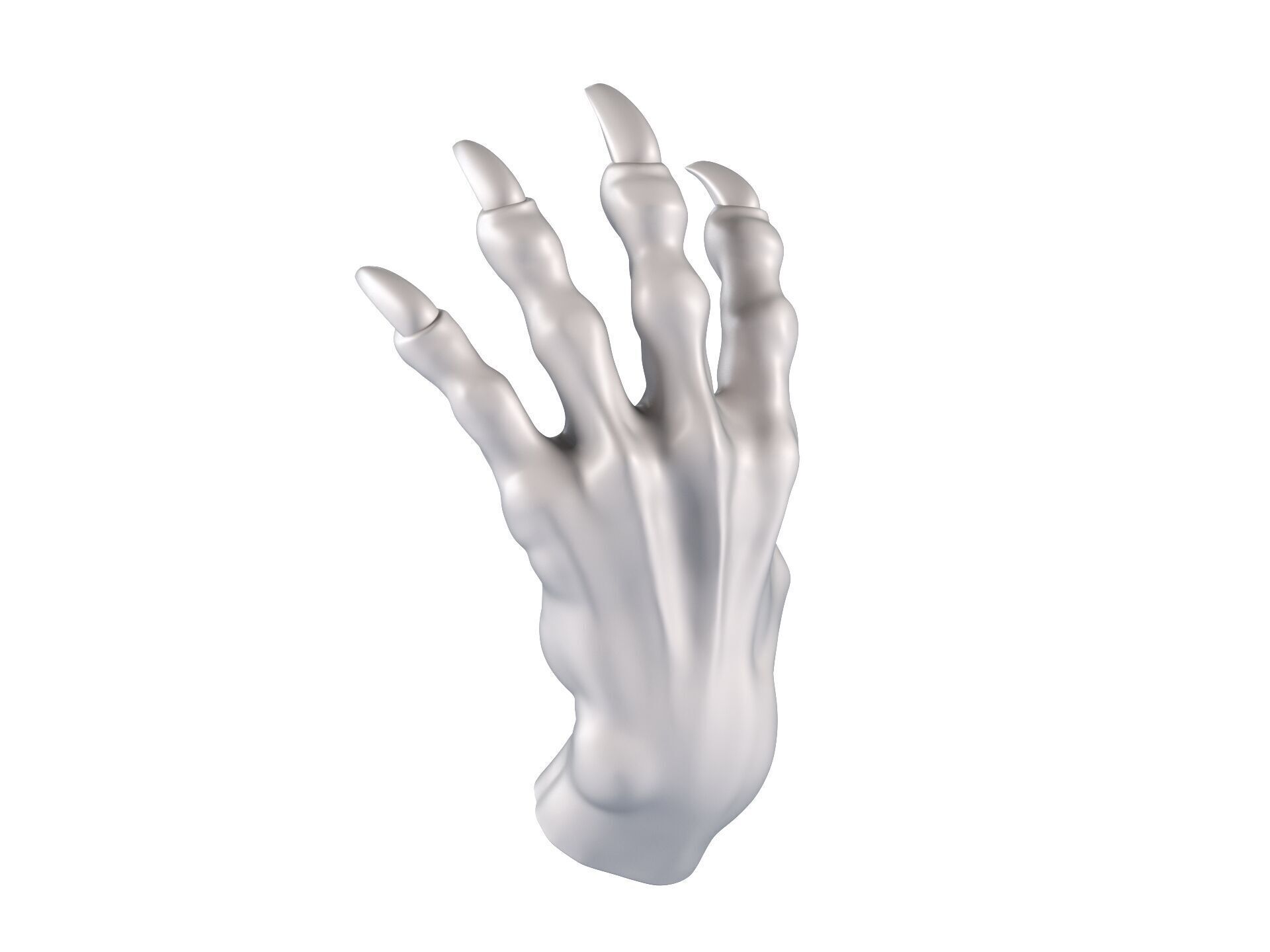 Werewolf Hand - Grab 3D print model_7