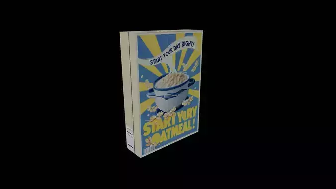 Dry breakfast and cereal-Instant Oatmeal-GAME READY PBR