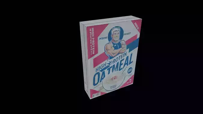 Dry breakfast and cereal-Instant Oatmeal-GAME READY PBR