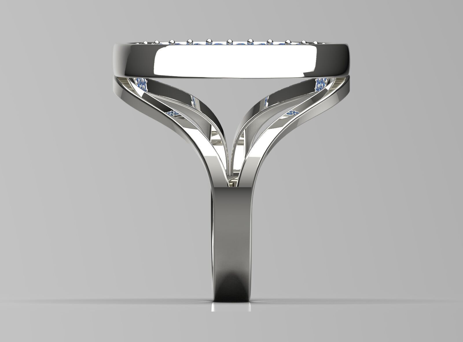 jewelry ring jr00147 3D print model_14