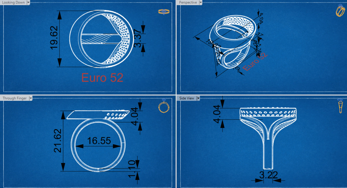 jewelry ring jr00147 3D print model_19