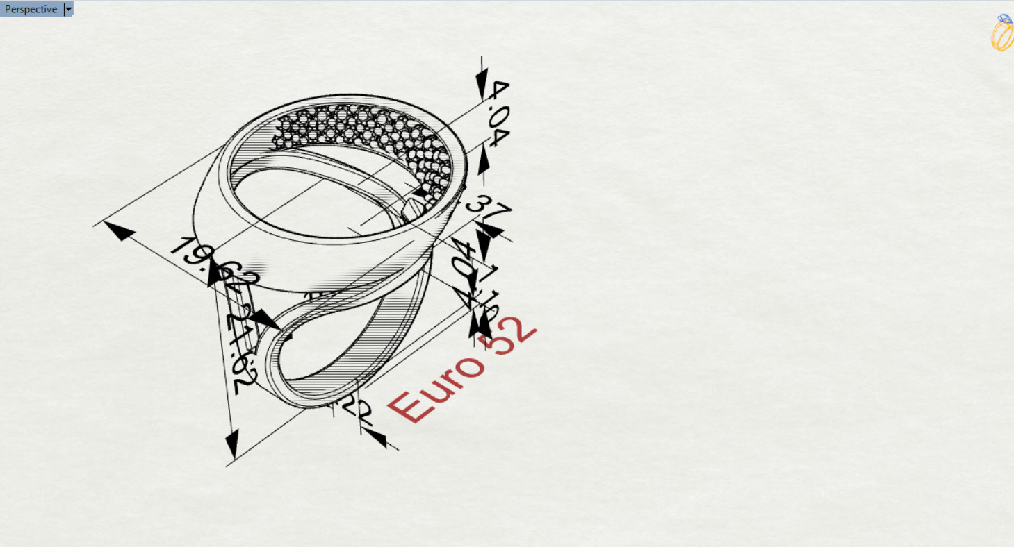 jewelry ring jr00147 3D print model_22