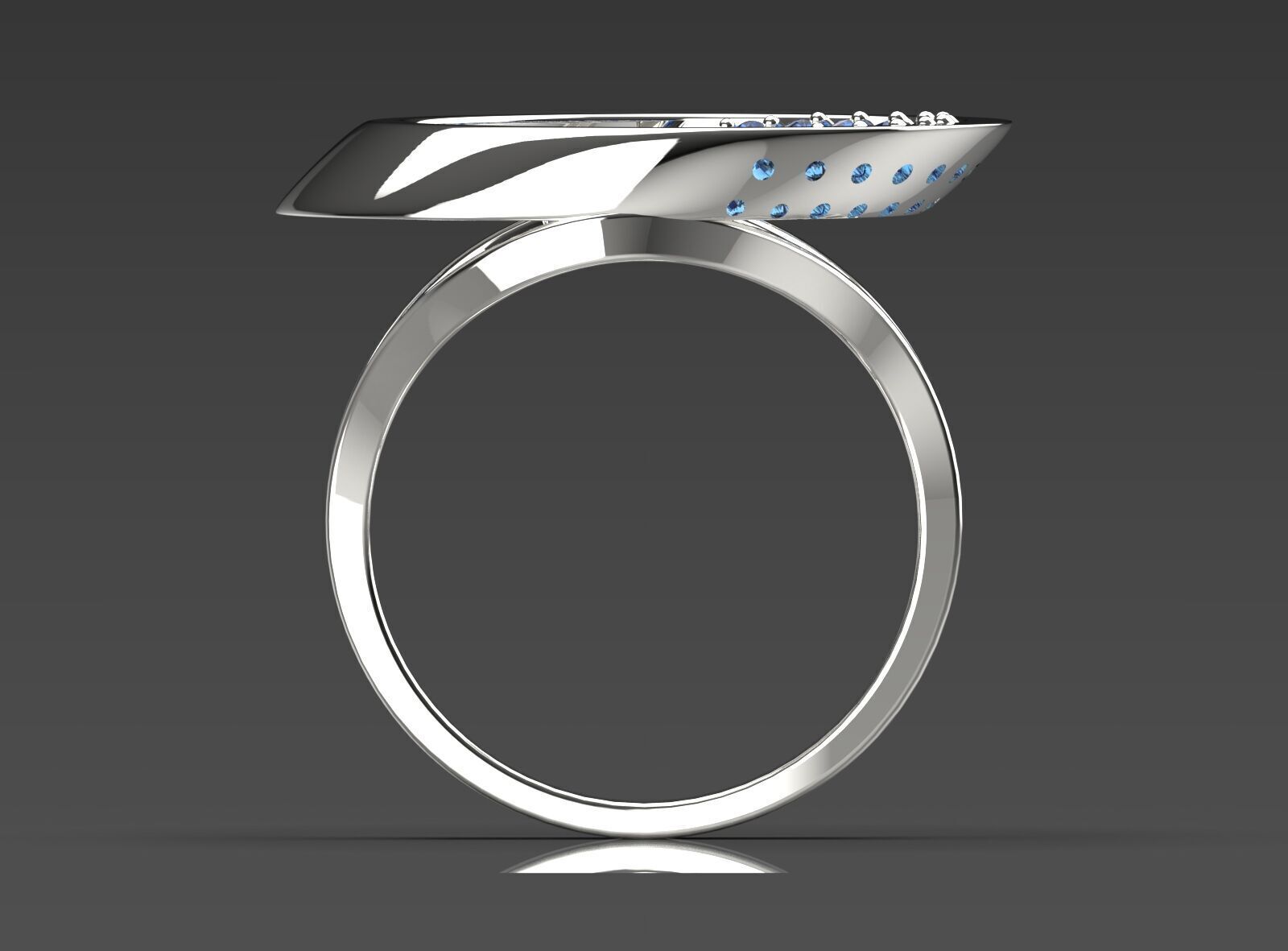 jewelry ring jr00147 3D print model_13