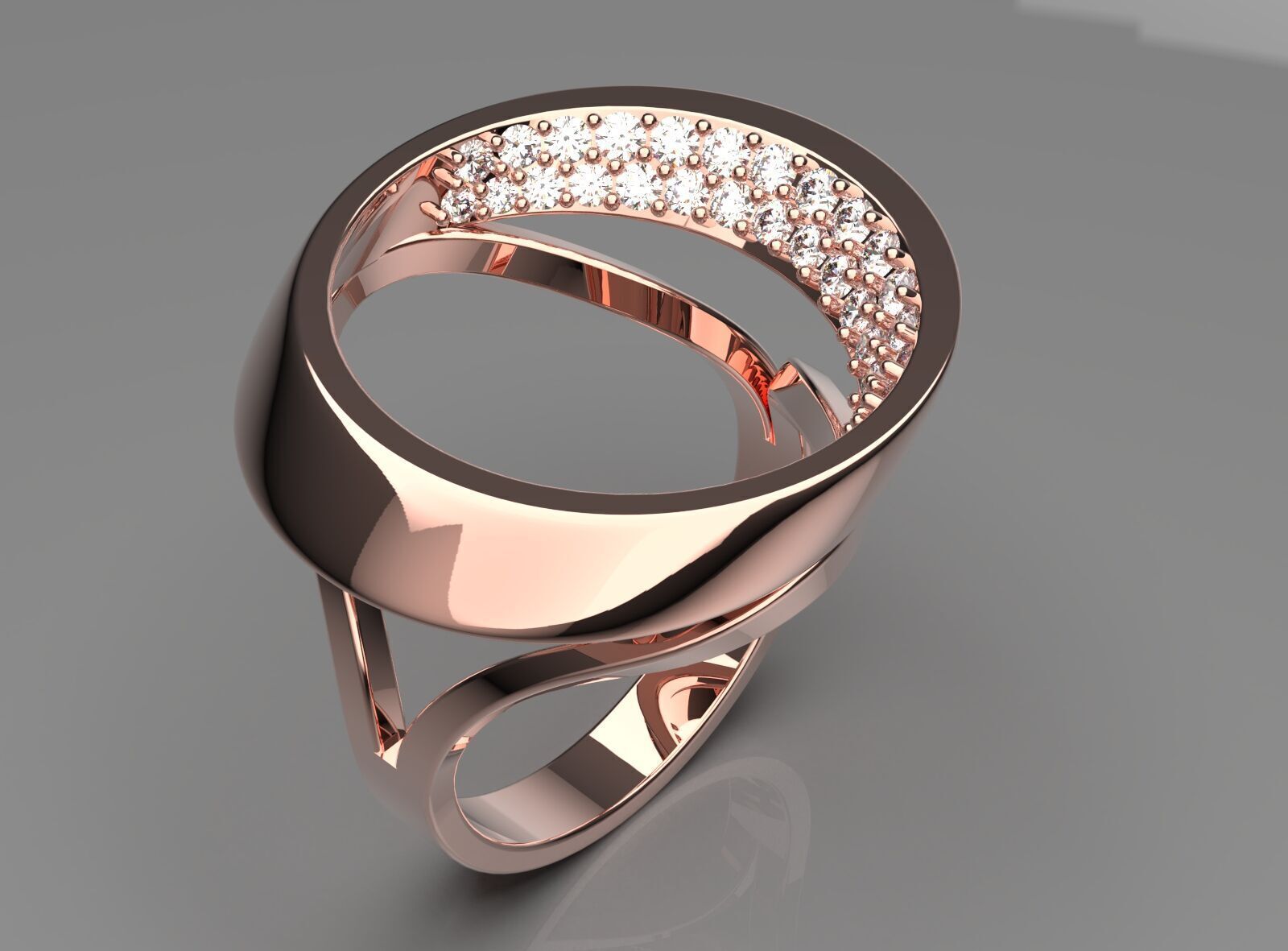 jewelry ring jr00147 3D print model_17