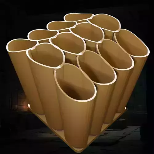 Paint Brush Holder 4x3 3D Printable File