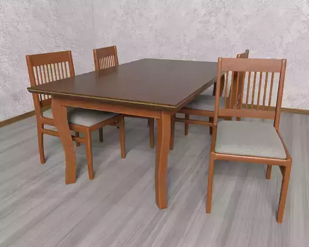 Table and chair