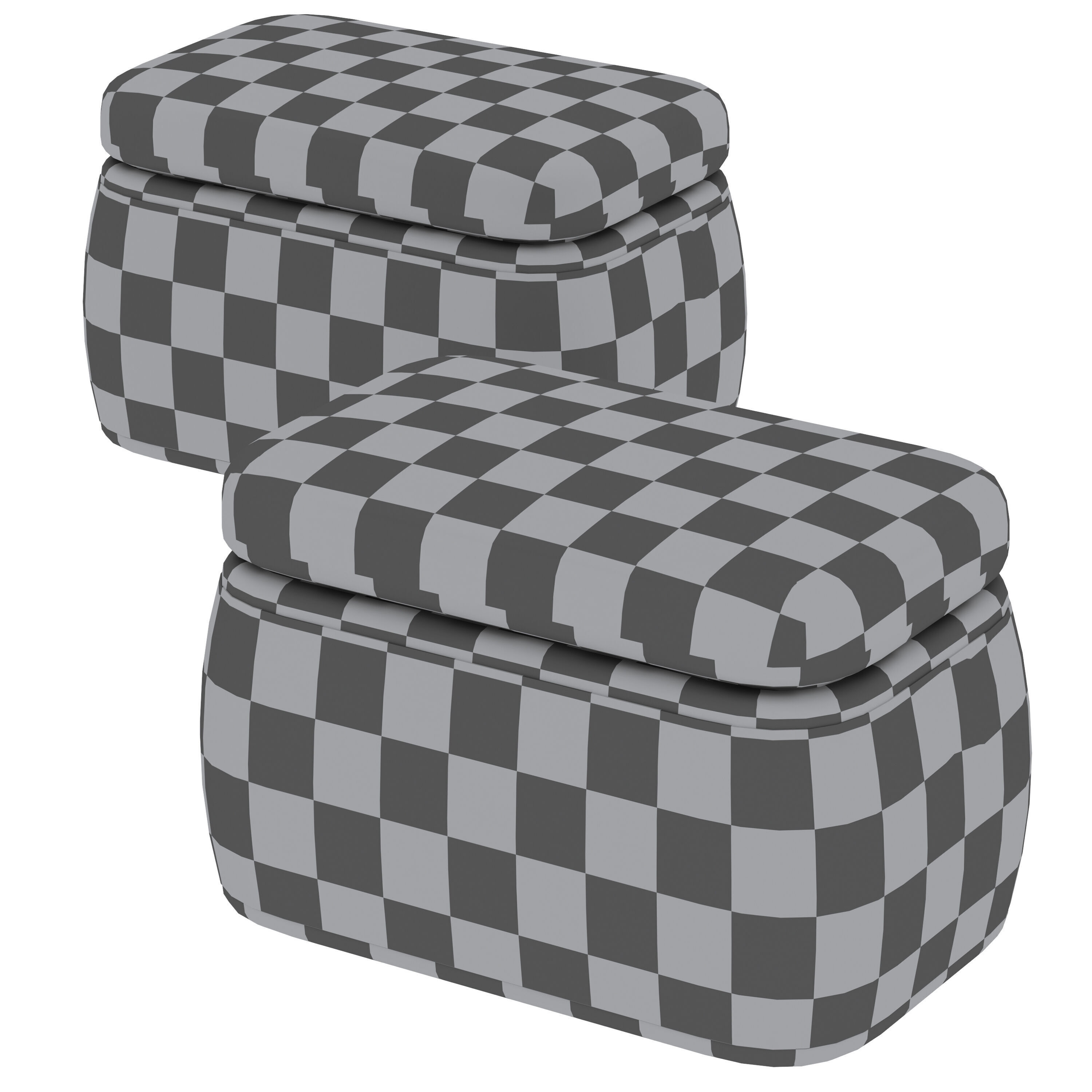 Serene stool by Casa Magna 3D model_6