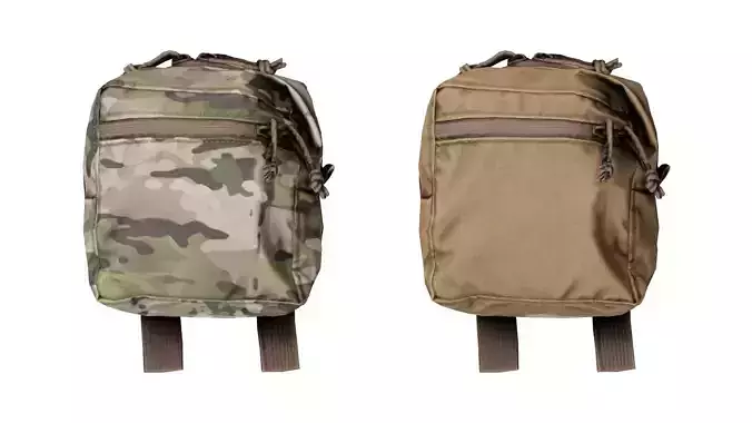 SPIRITUS SYSTEMS SMALL GP POUCH Low-poly 3D model