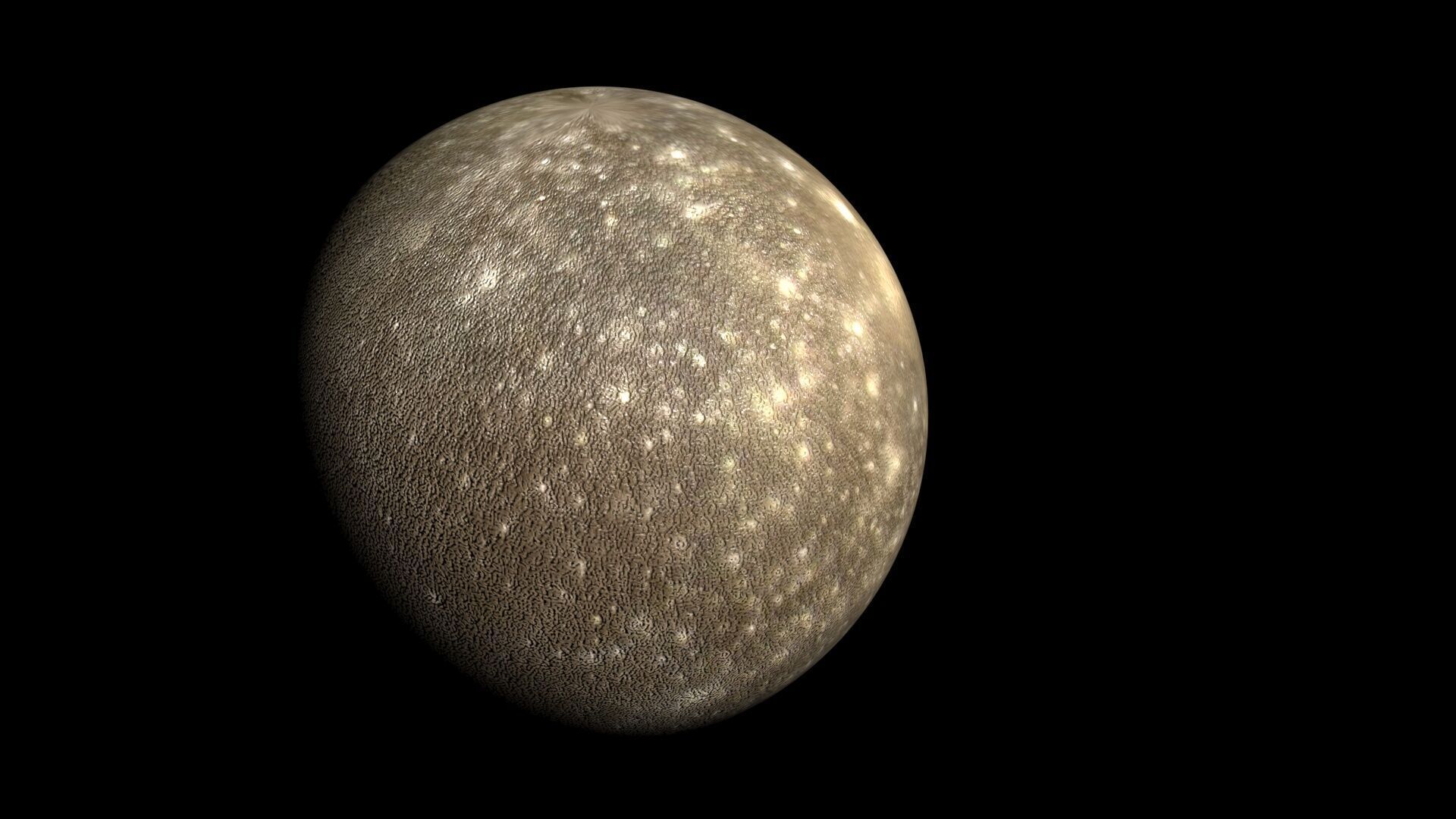 Moons of Jupiter Collection 3D model_1