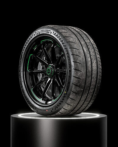 MICHELIN Pilot Sport CUP 2 275 35 ZR19 3D model