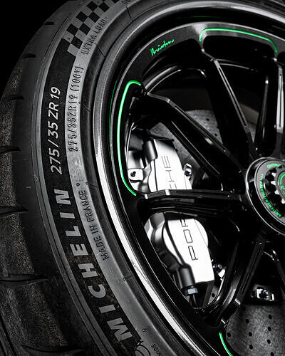 MICHELIN Pilot Sport CUP 2 275 35 ZR19 3D model 2
