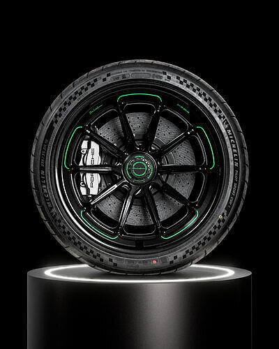 MICHELIN Pilot Sport CUP 2 275 35 ZR19 3D model 7