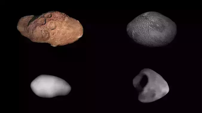 Moons of Jupiter Collection 3D model