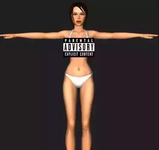 Lara Croft Tomb Raider Legend Bikini Next Generation Free 3D model