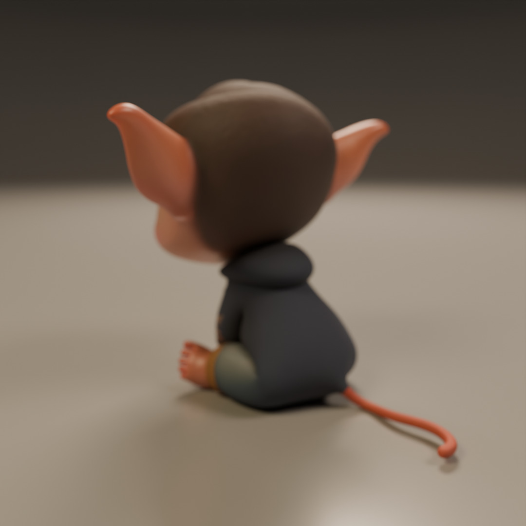 baby elf 3D print model_7