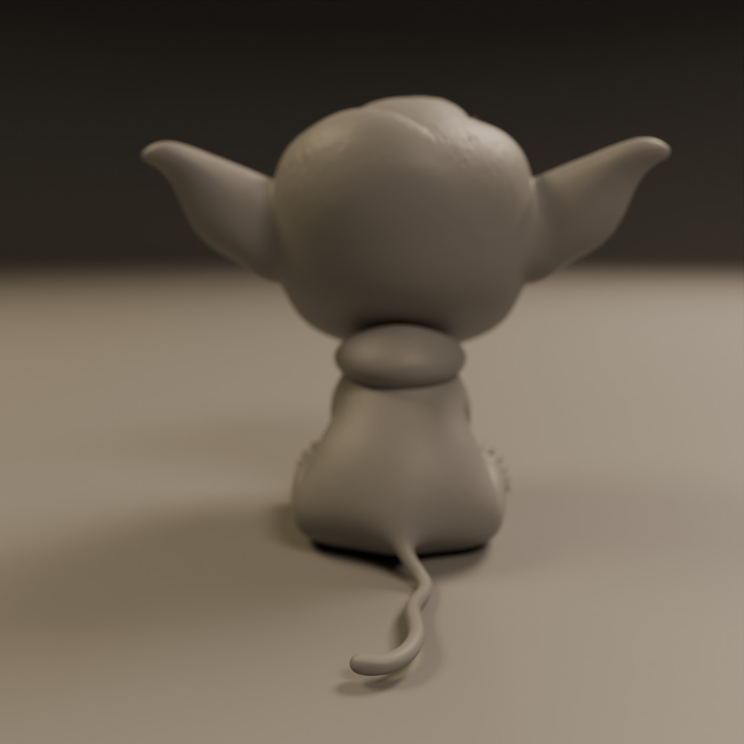 baby elf 3D print model_12
