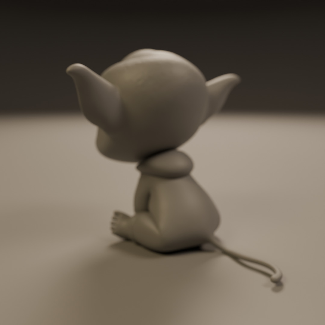 baby elf 3D print model_16