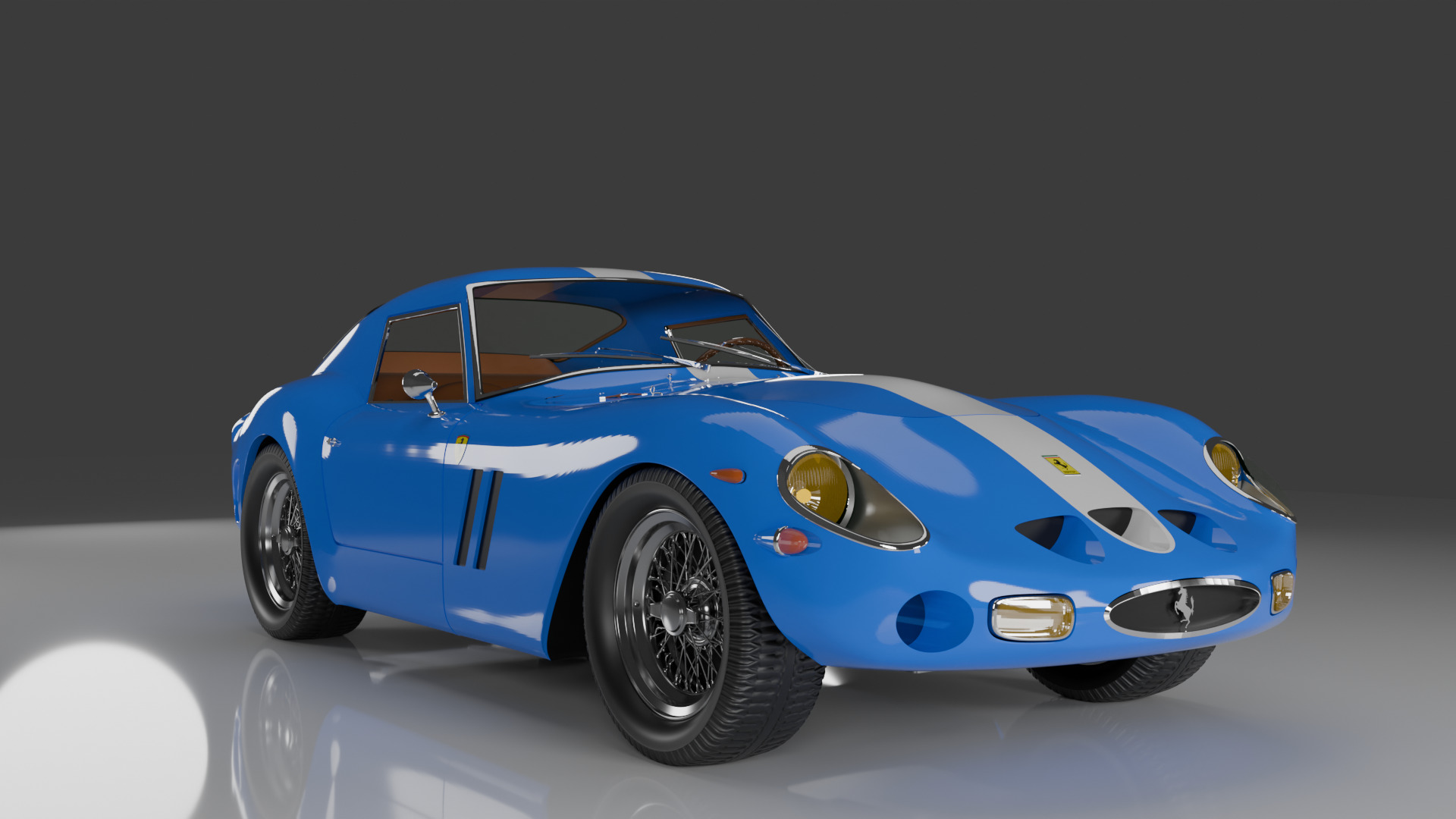 FERRARI 250 GTO 3D model_8