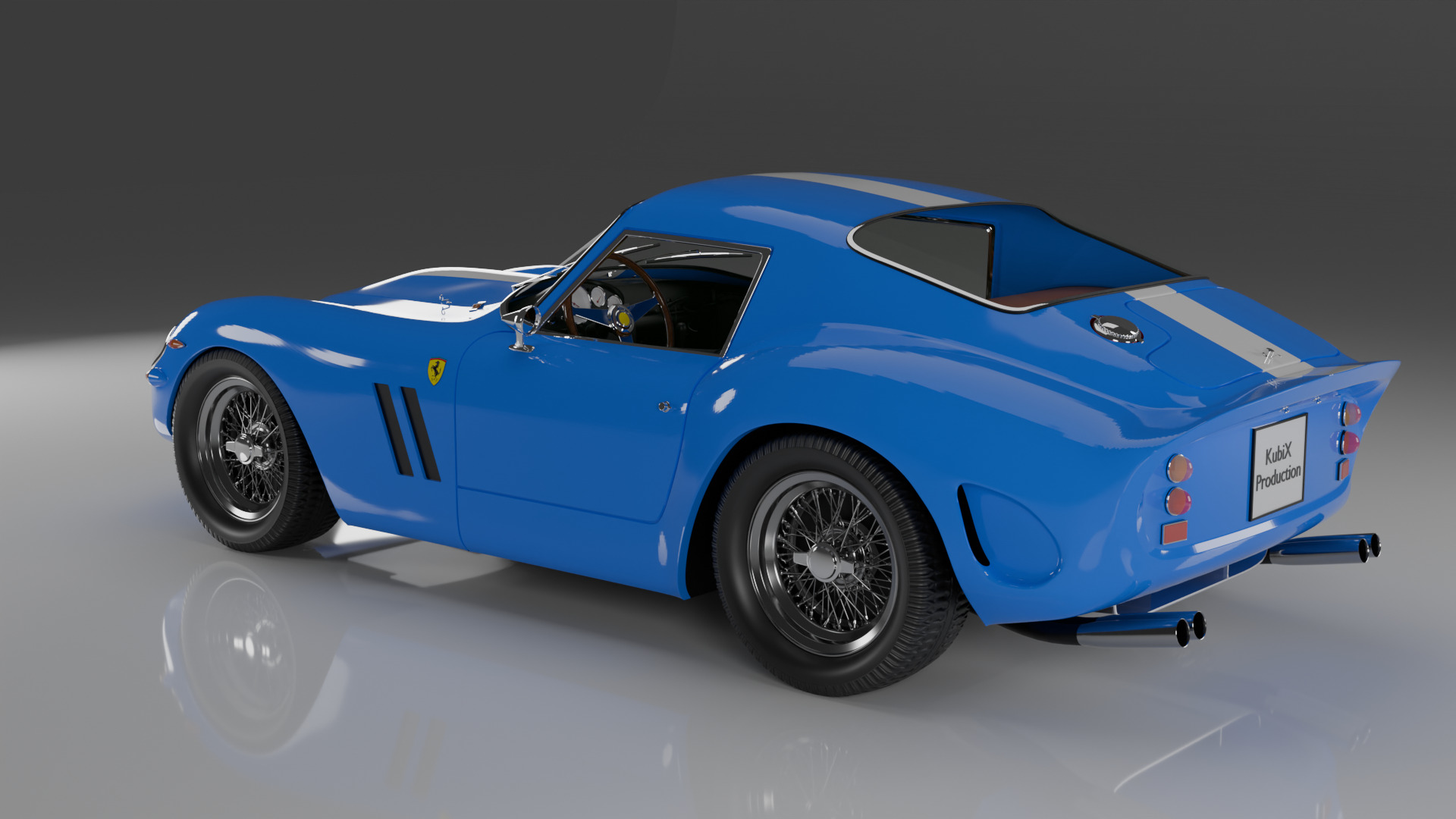 FERRARI 250 GTO 3D model_5