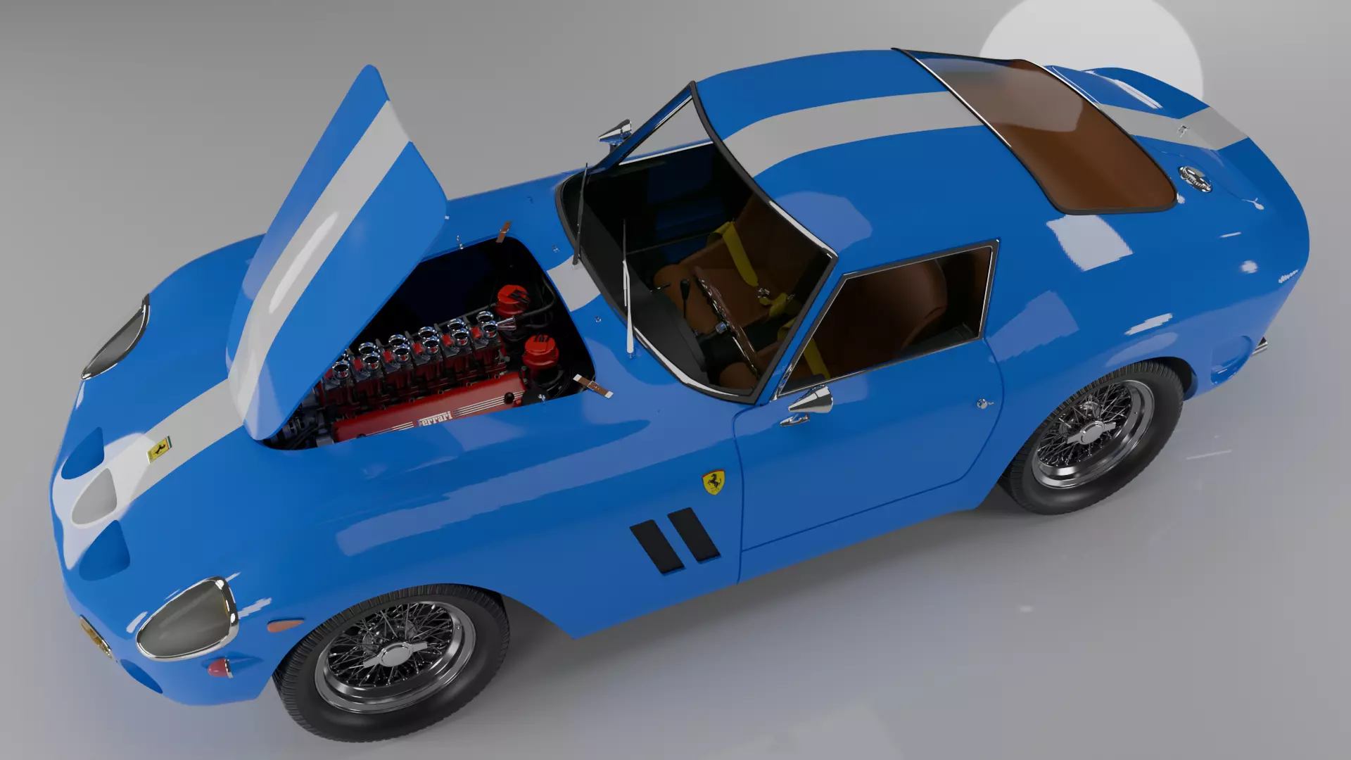 FERRARI 250 GTO 3D model_0
