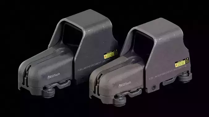 Eotech 553 - SU-231 Low-poly 3D model