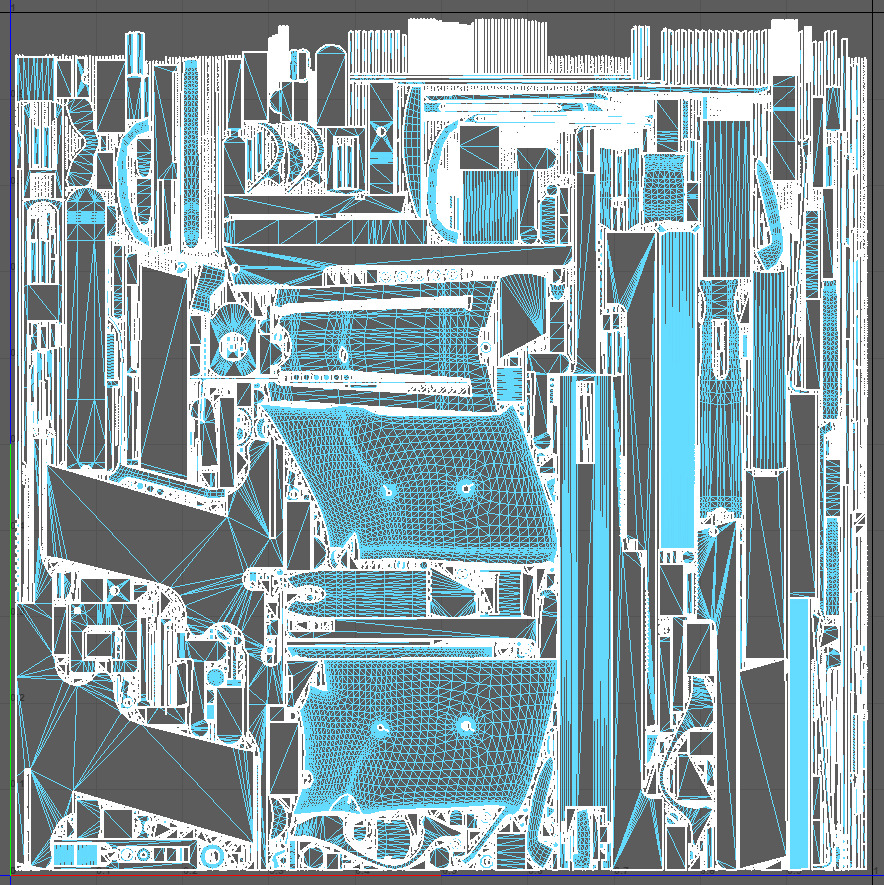 Low Poly 41 Caliber Handgun Stylized Revolver 3D Model Low-poly 3D model_1