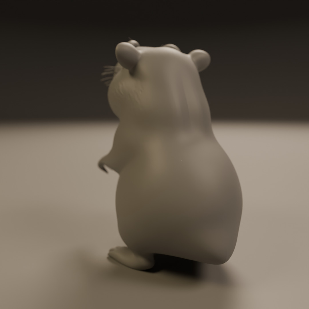 capybara 3D print model_16
