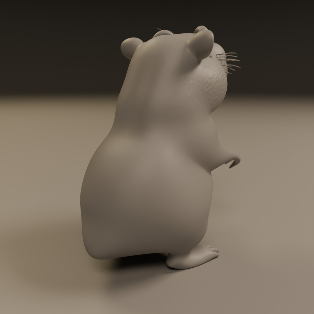 capybara 3D print model_15