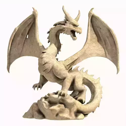 Dragon 3D print model
