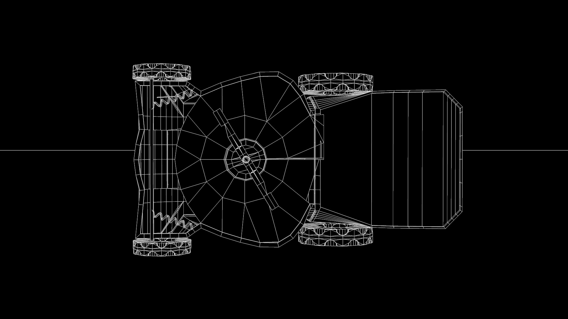 Garden Lawn Mower 3D model_6