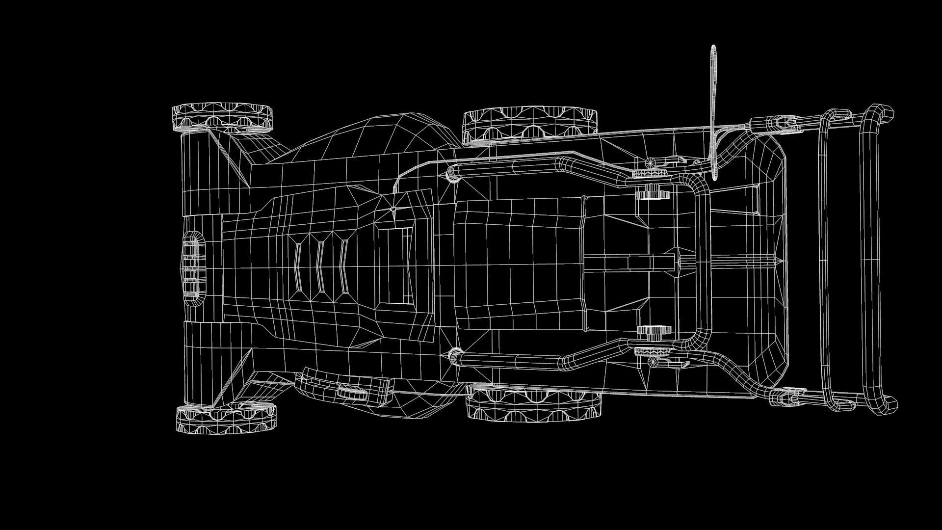Garden Lawn Mower 3D model_15
