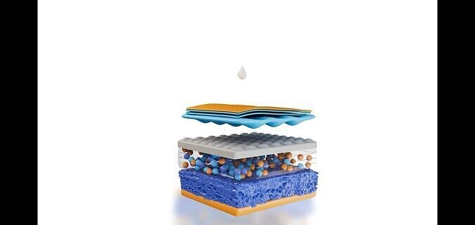 Ceramidin Cream 3D Model with 8 Second Animation 3D model