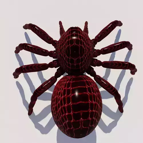 imazing spider Low-poly 3D model
