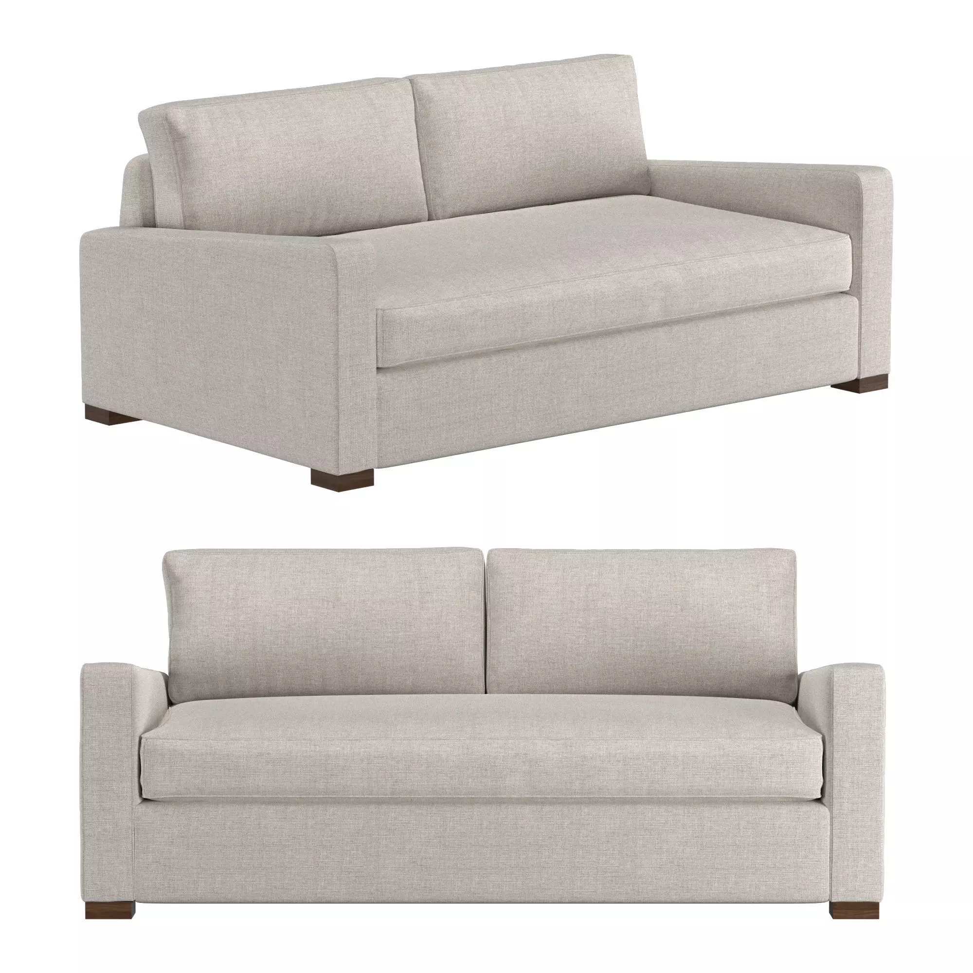 9400 Modern Sofa Standard 3D model_0
