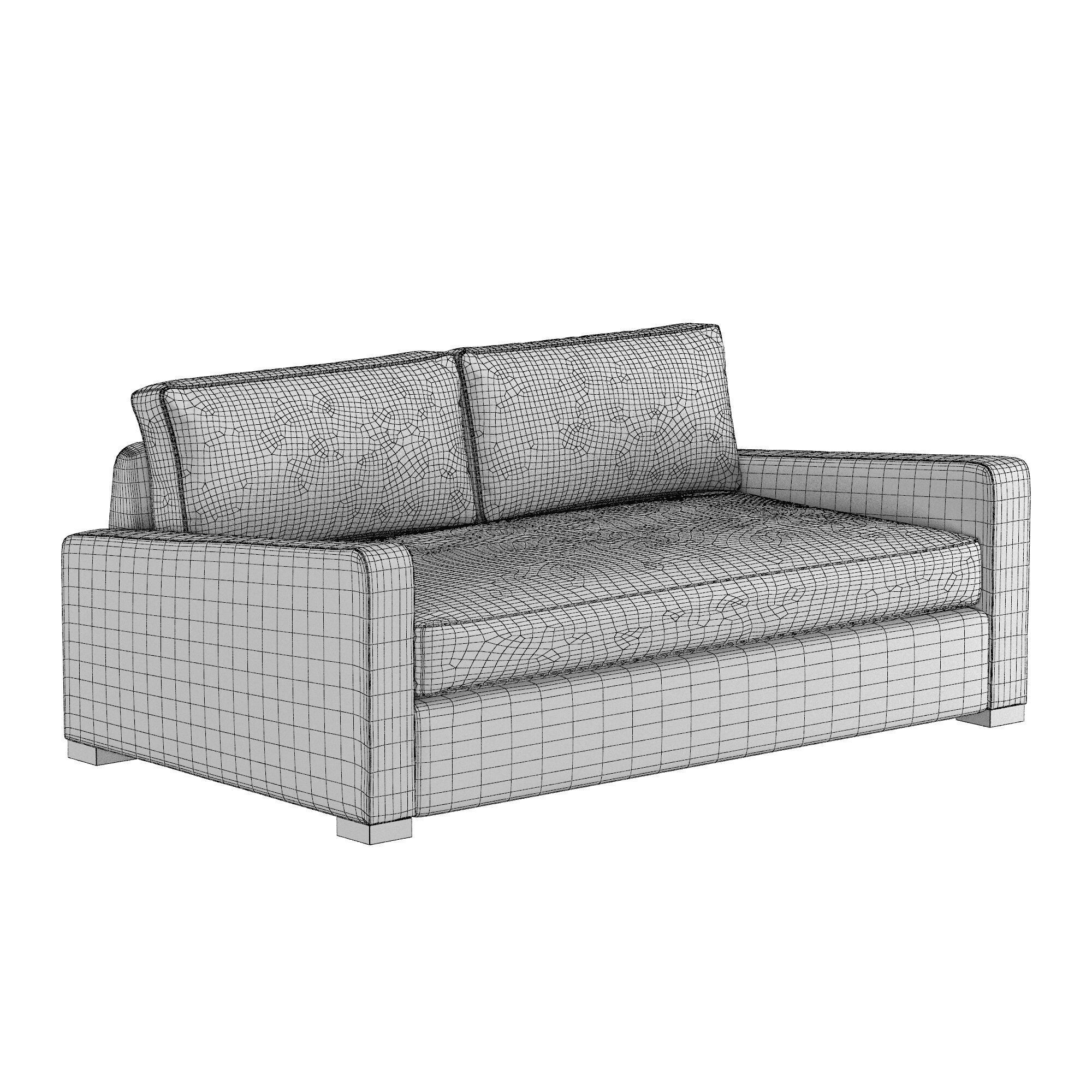 9400 Modern Sofa Standard 3D model_5