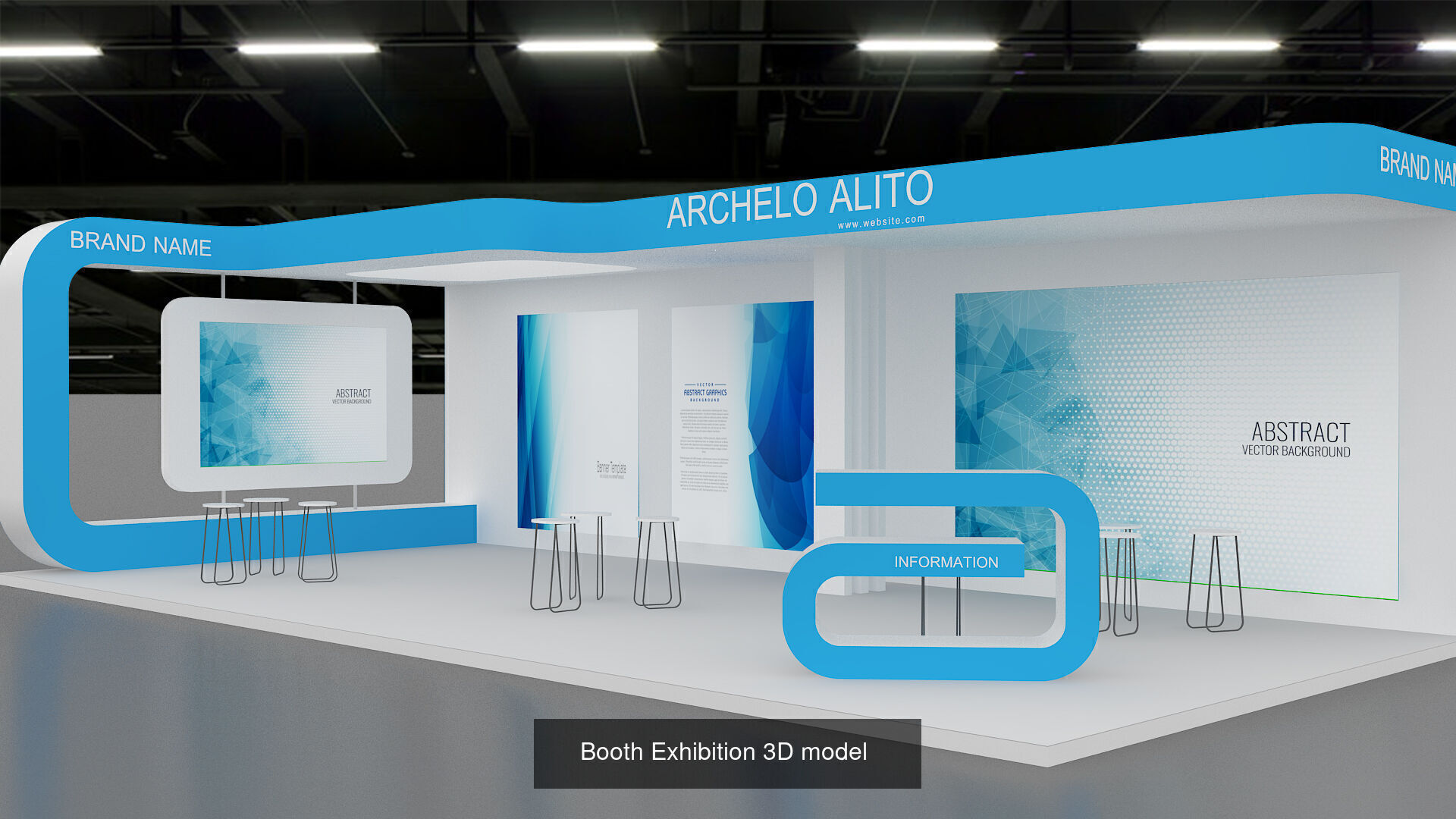 6 Exhition Practical 3D Model Collection_6