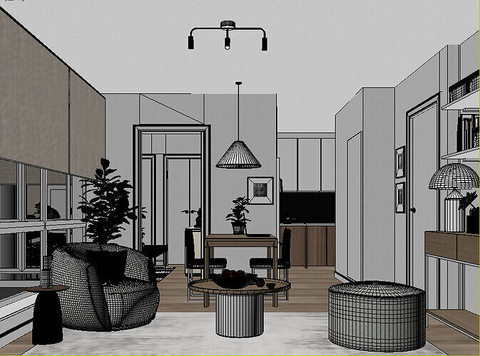New York Apartment  3D model 4