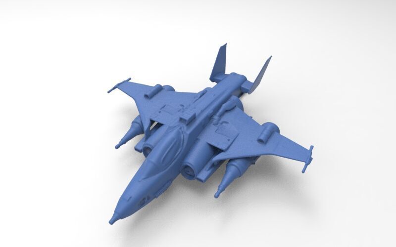 sci-fi spaceship 3D print model_1