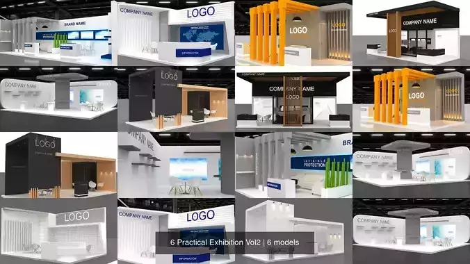 6 Practical Exhibition Vol2 3D Model Collection