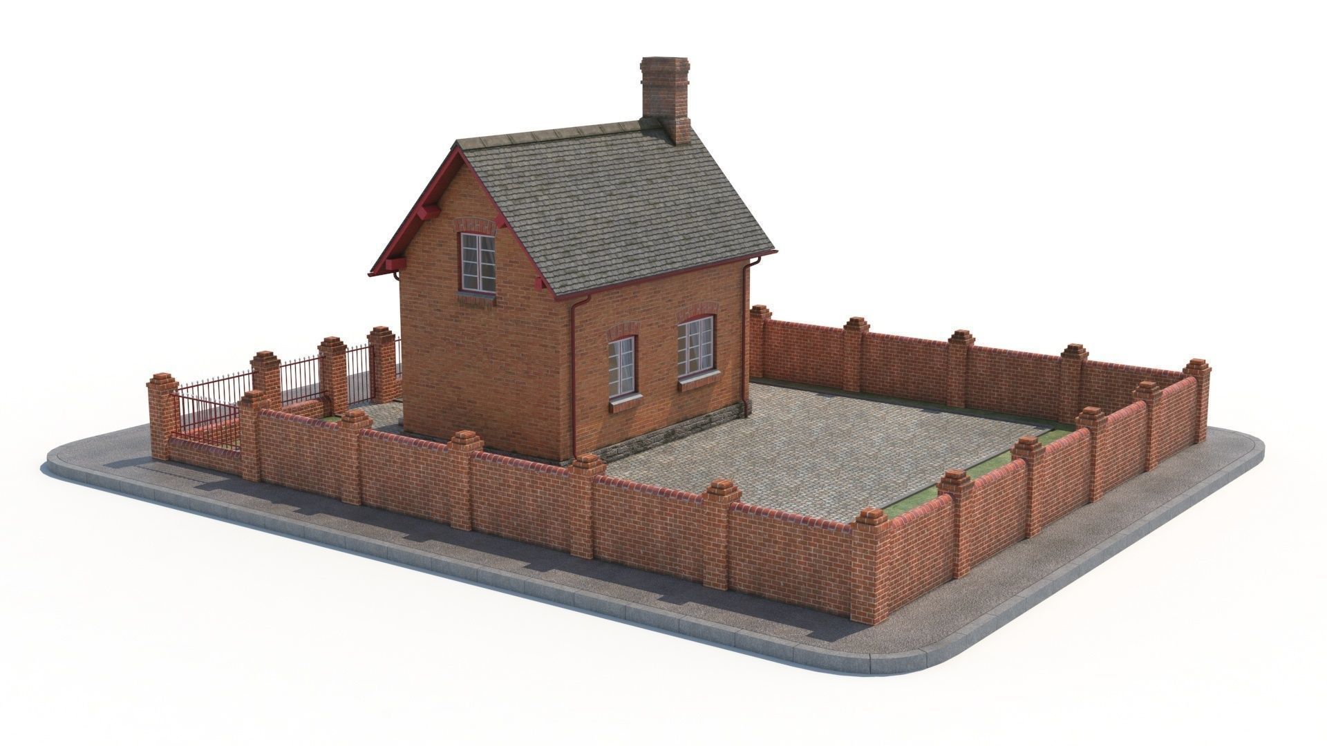 Historic Houses Brick and Stone Collection _12